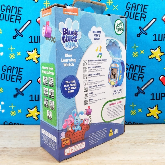 Blues Clues and You Watch -  Blue Learning Watch for Preschoolers Leap Frog NEW - Picture 5 of 12